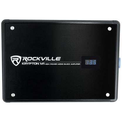 3512-02 12" Subwoofer Pair with Krypton-M1 Amplifier and Wiring Kit