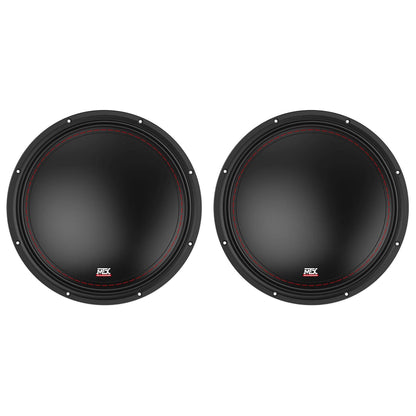 3512-04 12" Car Subwoofer Pair, SVC 4-Ohm
