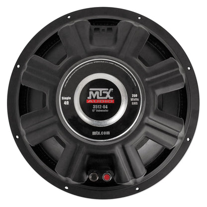 3512-04 12" Car Subwoofer Pair, SVC 4-Ohm