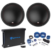 3512-04 12" Subwoofer Pair with dB12 Amplifier and Wiring Kit