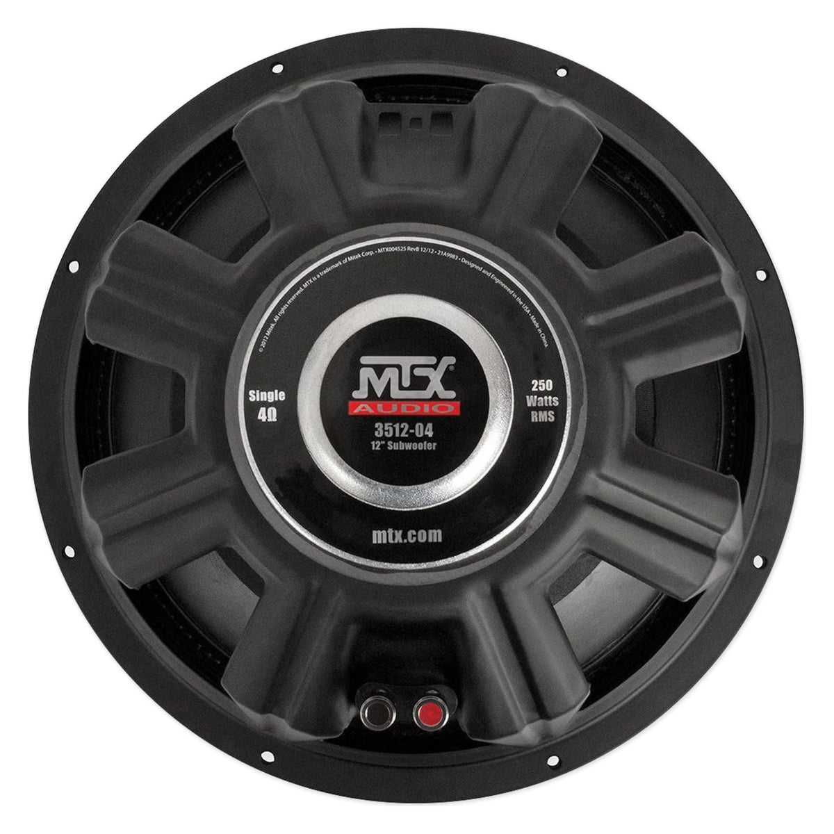 3512-04 12" Subwoofer Pair with dB12 Amplifier and Wiring Kit