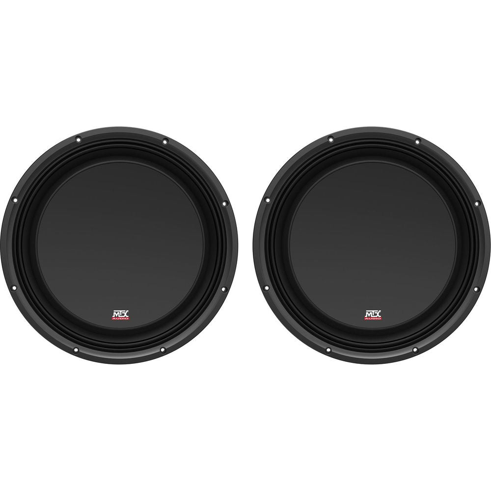 3512-04S 12" Shallow-Mount Subwoofer Pair, SVC 4-Ohm