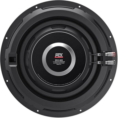 3512-04S 12" Shallow-Mount Subwoofer Pair, SVC 4-Ohm