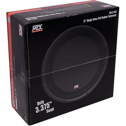 3512-04S 12" Shallow Subwoofer Pair with dB12 Amplifier and Wiring Kit