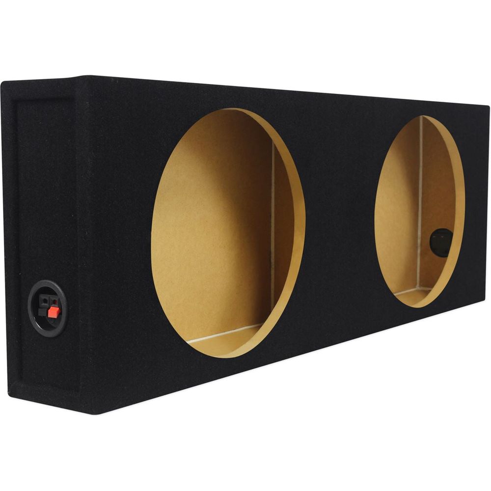 (2) MTX 3512-04S 12" 1200w Shallow Subwoofers+Sealed Slim Box+Amplifier+Wires