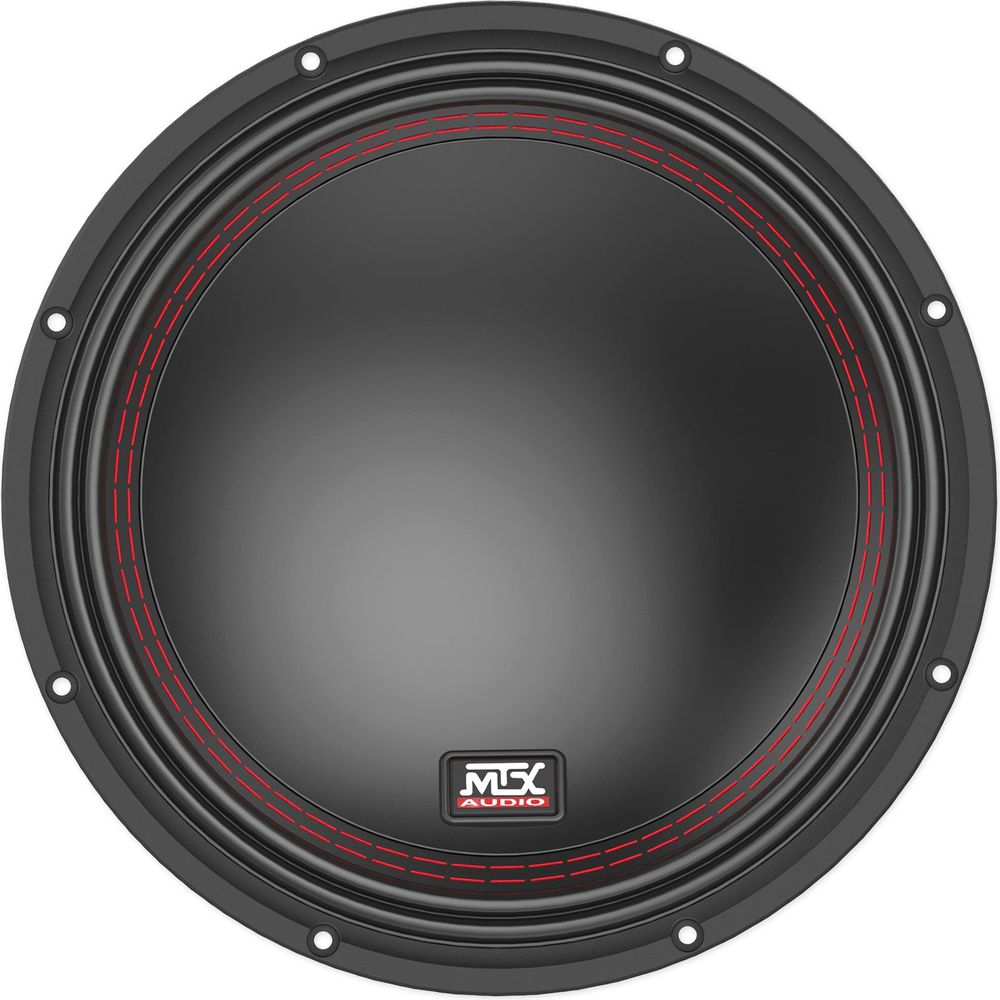 (2) MTX 5510-22 10" 1600 Watt DVC 2-ohm Car Subwoofers+Sealed Sub Box Enclosure