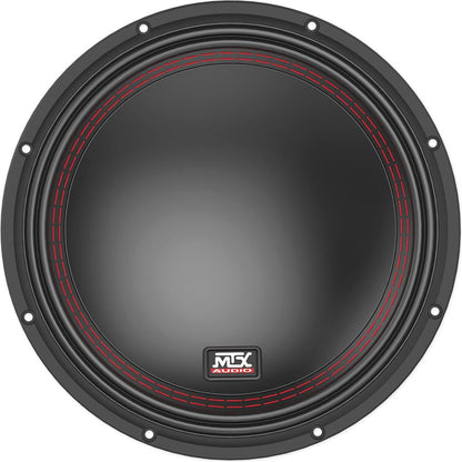 (2) MTX 5510-22 10" 1600 Watt DVC 2-ohm Car Subwoofers+Sealed Sub Box Enclosure
