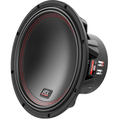 (2) MTX 5510-22 10" 1600 Watt DVC 2-ohm Car Subwoofers+Sealed Sub Box Enclosure