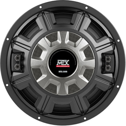 (2) MTX 5510-22 10" 1600 Watt DVC 2-ohm Car Subwoofers+Sealed Sub Box Enclosure