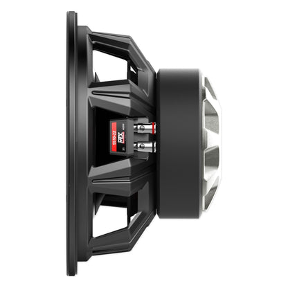 (2) MTX 5510-22 10" 1600w Car Subwoofers+Sealed Sub Box+Mono Amplifier+Amp Kit