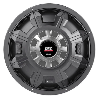 (2) MTX 5512-22 12" 1600w DVC 2-ohm Car Audio Subwoofers+Mono Amplifier+Amp Kit