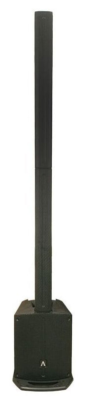 (2) Avante Audio ADJ Achromic AS8 ACDC 1000W Powered Column PA Systems in Black