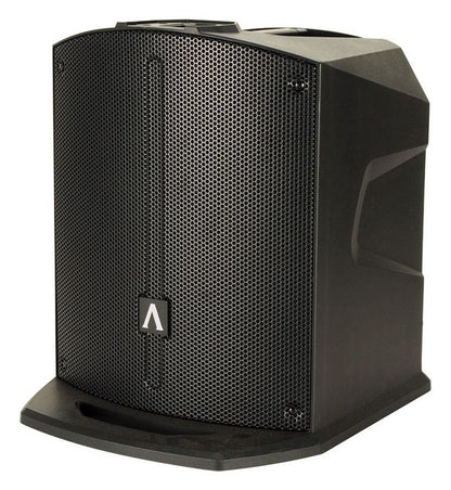 (2) Avante Audio ADJ Achromic AS8 ACDC 1000W Powered Column PA Systems in Black