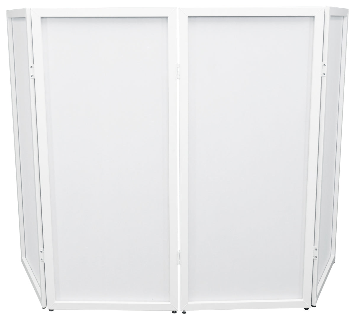 (2) EVS3 Vision Series LED Video Panels+White DJ Facade
