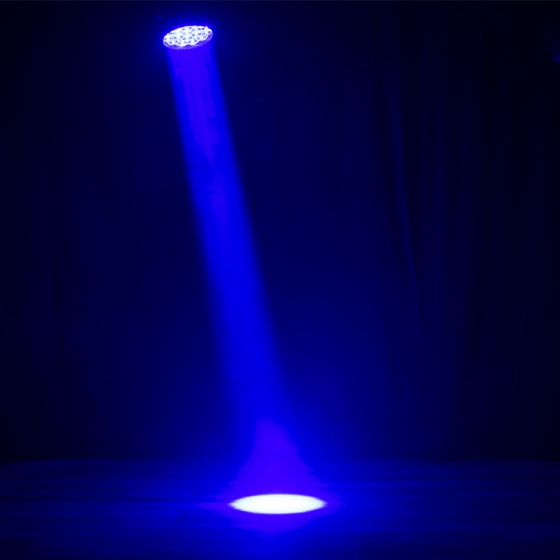 (2) Focus Flex L19 RGBL LED DMX Moving Head Lights w/Pixel FX