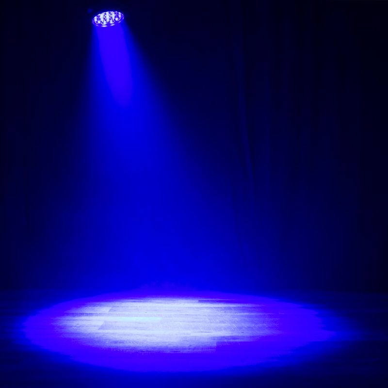 (2) Focus Flex L19 RGBL LED DMX Moving Head Lights w/Pixel FX