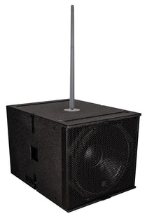 Imperio Pro IMP118 18" Active Subwoofer w/DSP+Sub Pole w/Adapter