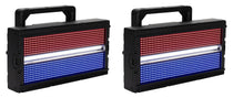 (2) Jolt Panel FXIP RGBW SMD LED DMX Strobe/Wash Lights
