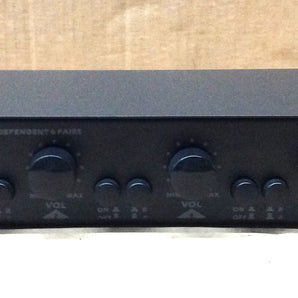 Z-SIX GS 2 Source 6 Zone Home/Commercial Audio Zoner w/ Volume Control