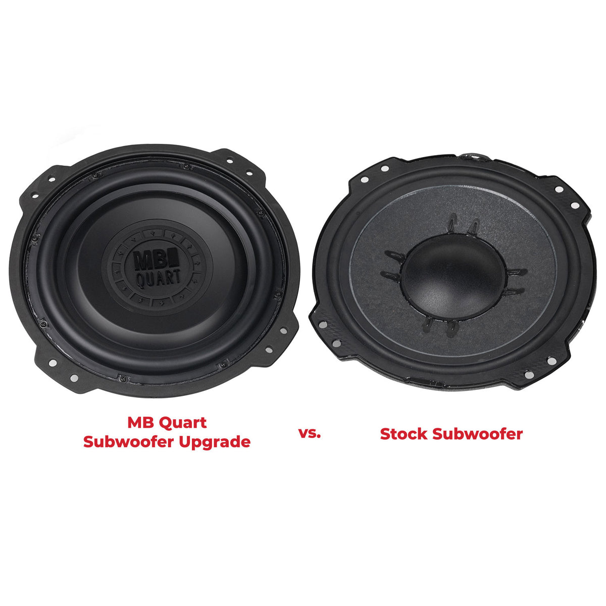 MB Quart MBQJL-SUBR-1 10" 400w Active Subwoofer Upgrade Kit For Jeep Wrangler JL