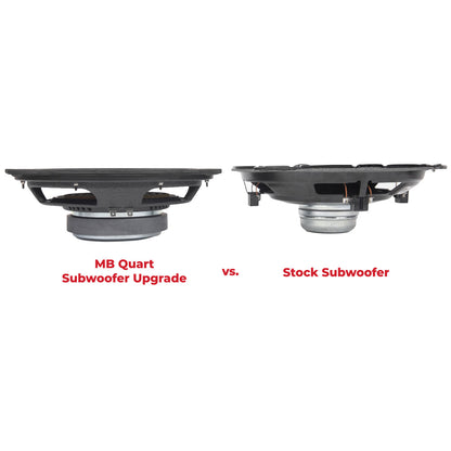 MB Quart MBQJL-SUBR-1 10" 400w Active Subwoofer Upgrade Kit For Jeep Wrangler JL
