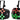 (2) Eliminator Lighting ADJ Mega Wash 24 Hex LED RGBWA+UV Wash Lights+Remotes