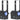 (2) American DJ Encore Profile Mini Color RGBWAL LED Ellipsoidal Spot Lights