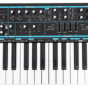 Novation BASS STATION II 25-Key Monophonic MIDI USB Analog Keyboard Synthesizer