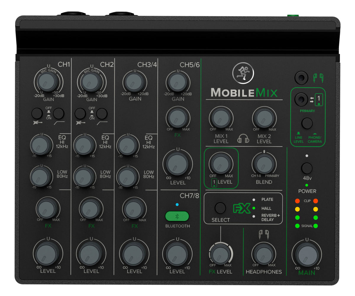 MobileMix USB-Battery Powered Phone/Tablet Live Sound/Streaming Mixer