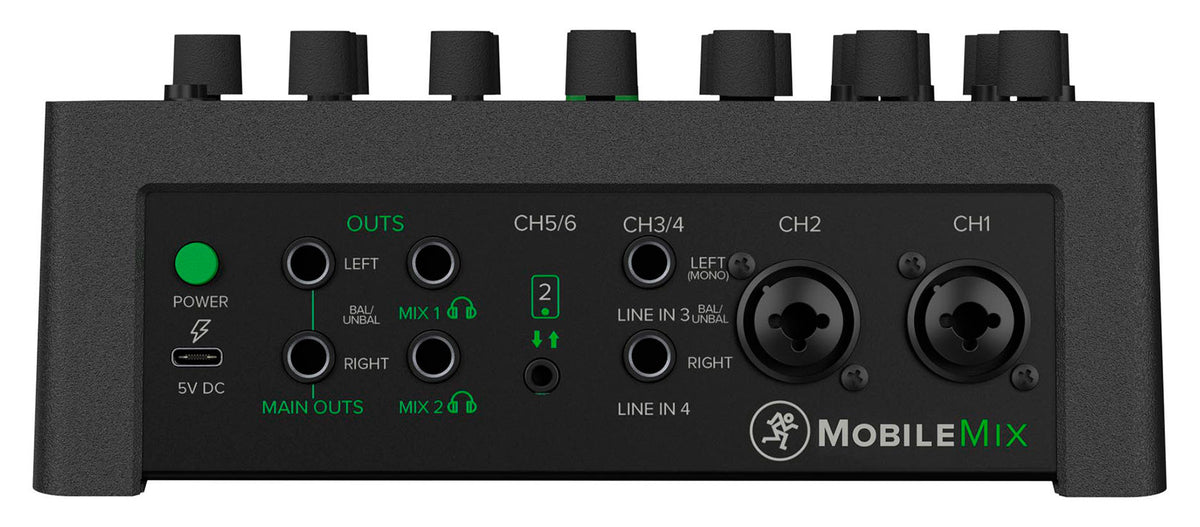 MobileMix USB-Battery Powered Phone/Tablet Live Sound/Streaming Mixer