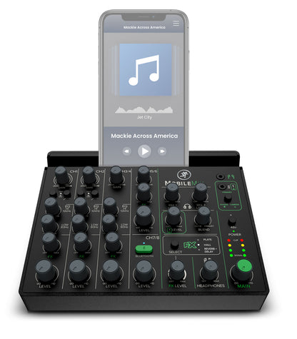 MobileMix USB-Battery Powered Phone/Tablet Live Sound/Streaming Mixer