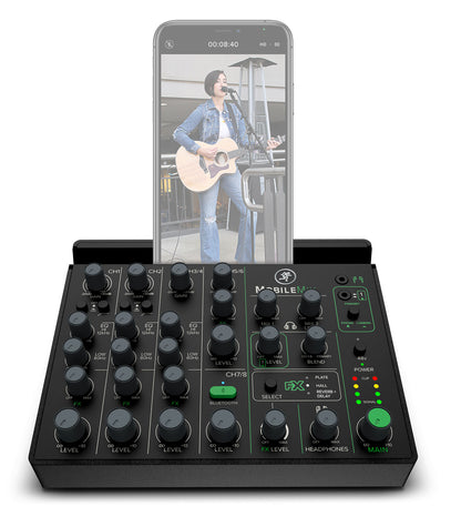 MobileMix USB-Battery Powered Phone/Tablet Live Sound/Streaming Mixer