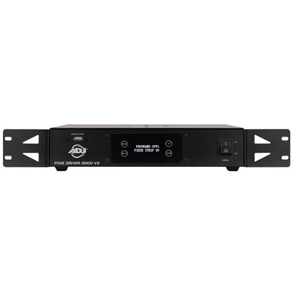 (2) Pixie Strip-30 LED Pixel Strip Lights + Pixie Driver 2000 V3 + Haze Machine