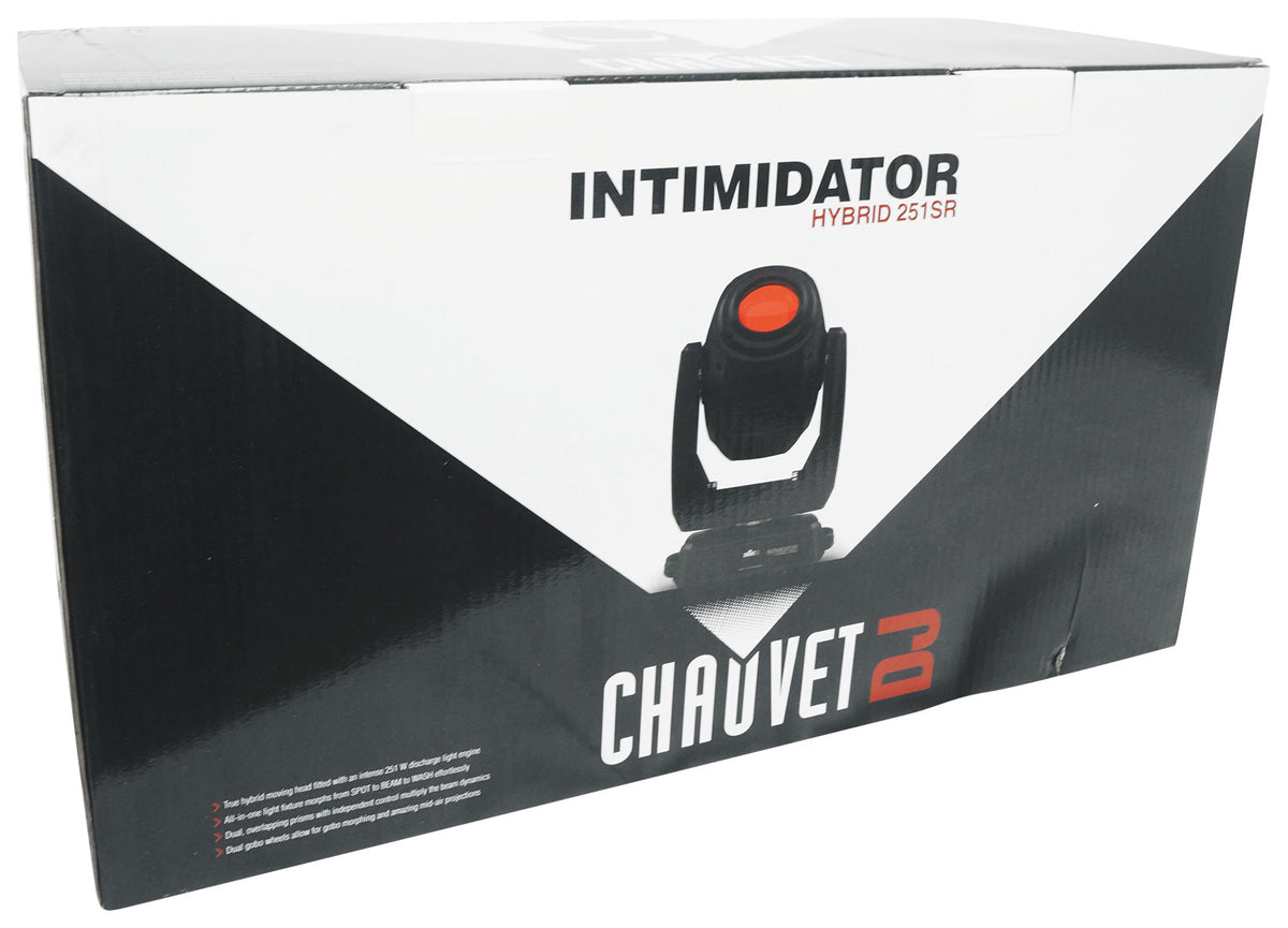 Chauvet DJ Intimidator Hybrid 251SR Moving Head Beam, Spot, Wash, Gobo DMX Light