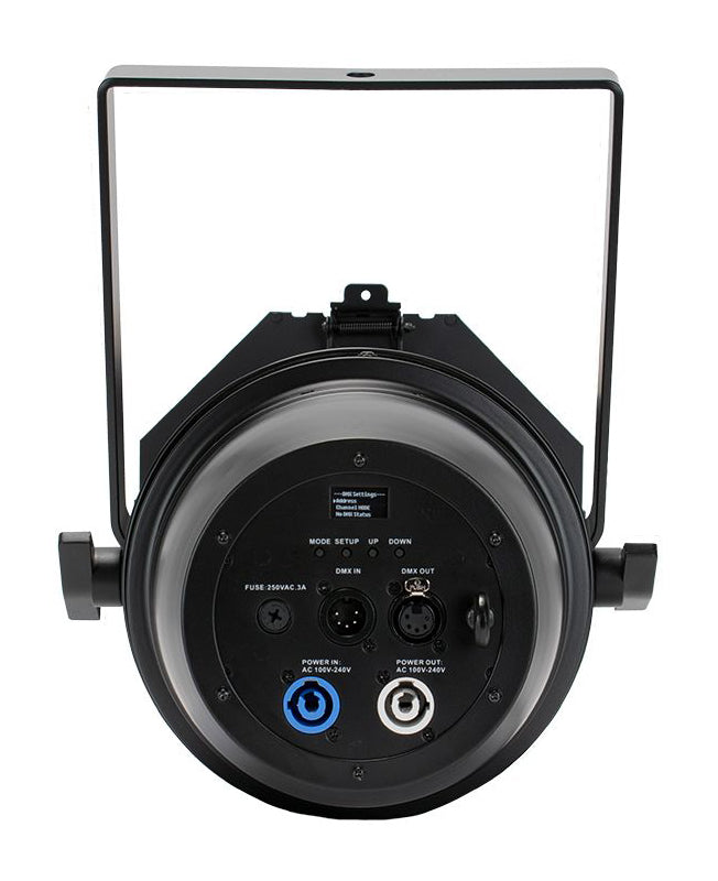 (2) Par Z100 3K2 Warm White COB LED DMX Par Can Stage Lights + R720L V2 Fogger