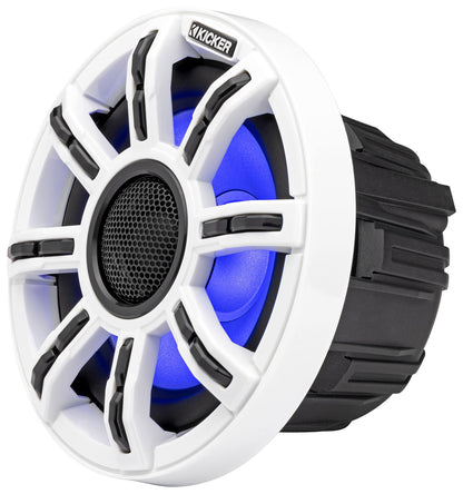 Pair KICKER 51MSC65 MSC65 6.5" 200 Watt Premium Marine Speakers 4-Ohm