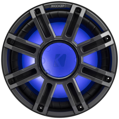 KICKER 51MWF124 12" 450 Watt RMS Marine Boat Free Air Subwoofer 4-Ohm Sub