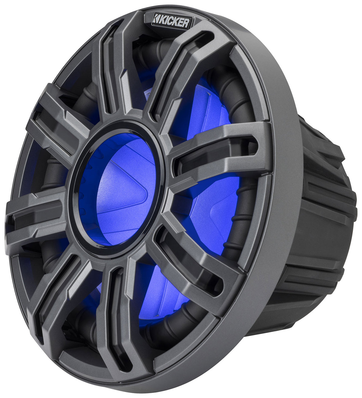 KICKER 51MWF104 10" 400 Watt RMS Marine Boat Free Air Subwoofer 4-Ohm Sub