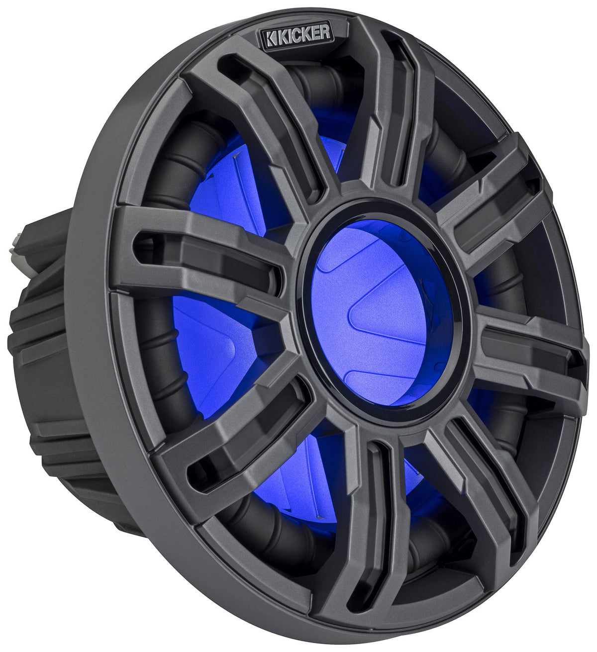 KICKER 51MWF104 10" 400 Watt RMS Marine Boat Free Air Subwoofer 4-Ohm Sub