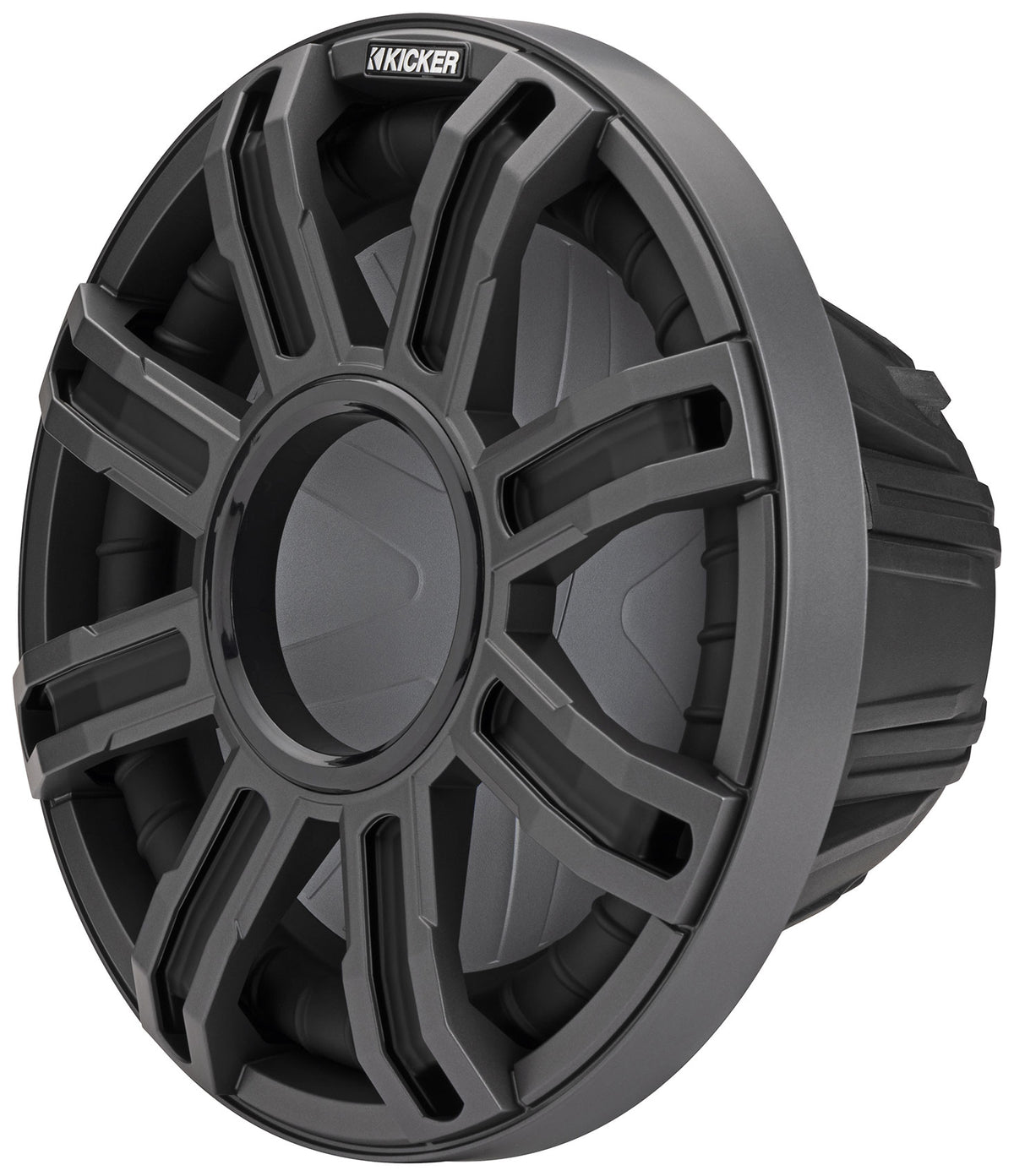 KICKER 51MWF104 10" 400 Watt RMS Marine Boat Free Air Subwoofer 4-Ohm Sub