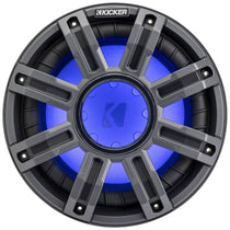 KICKER 51MWE104 10" 400 Watt RMS Marine Boat Subwoofer 4-Ohm Sub