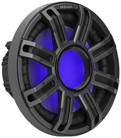 KICKER 51MWE124 12" 450 Watt RMS Marine Boat Subwoofer 4-Ohm Sub