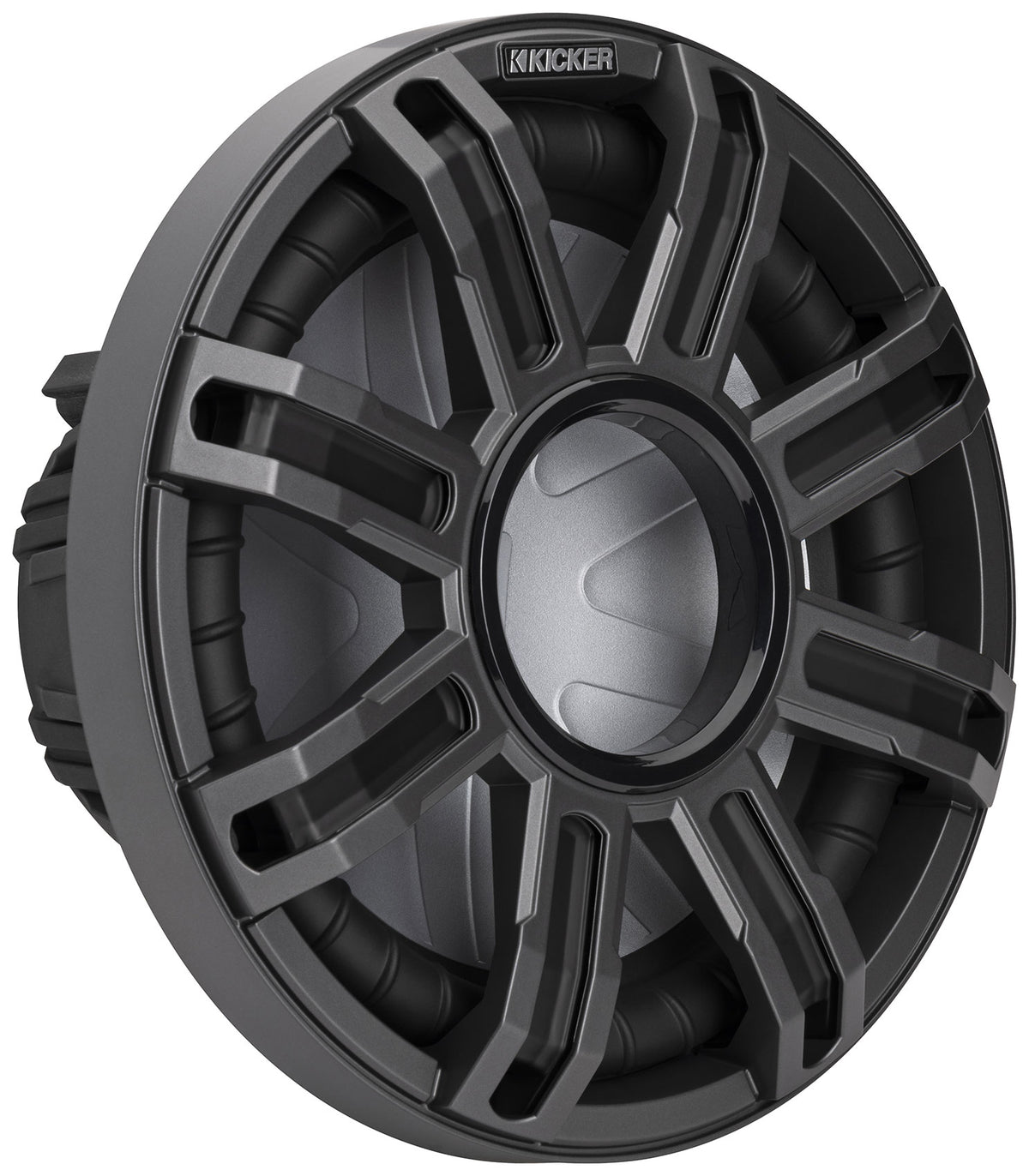 KICKER 51MWE124 12" 450 Watt RMS Marine Boat Subwoofer 4-Ohm Sub