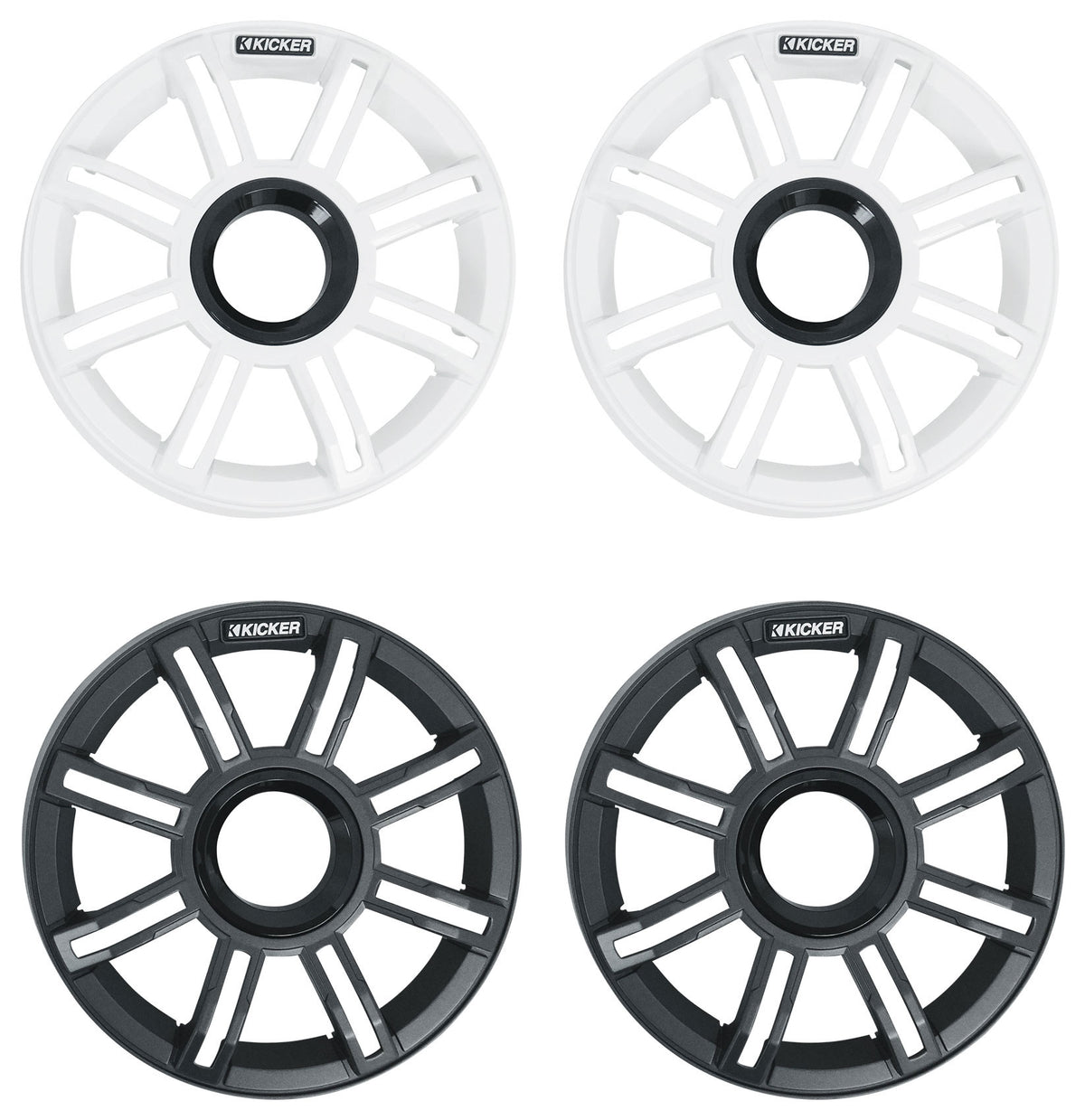 Pair KICKER 51MSS65 6.5" 200 Watt Premium Marine Component Speakers 4-Ohm MSS65