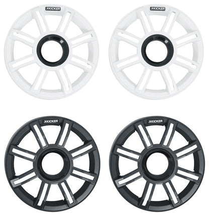 Pair KICKER 51MSS65 6.5" 200 Watt Premium Marine Component Speakers 4-Ohm MSS65
