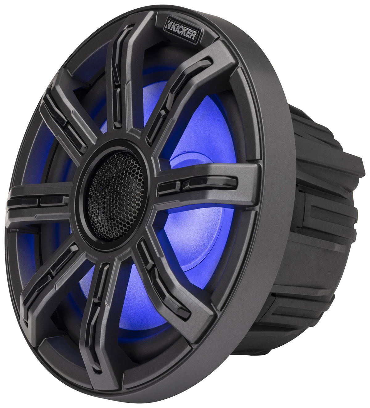 Pair KICKER 51MSC8 MSC84 8" 400 Watt Premium Marine Boat Speakers 4-Ohm