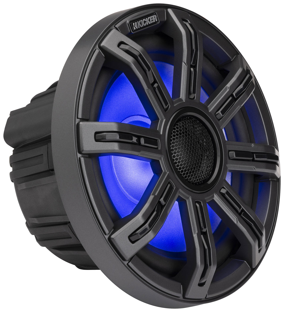Pair KICKER 51MSC8 MSC84 8" 400 Watt Premium Marine Boat Speakers 4-Ohm