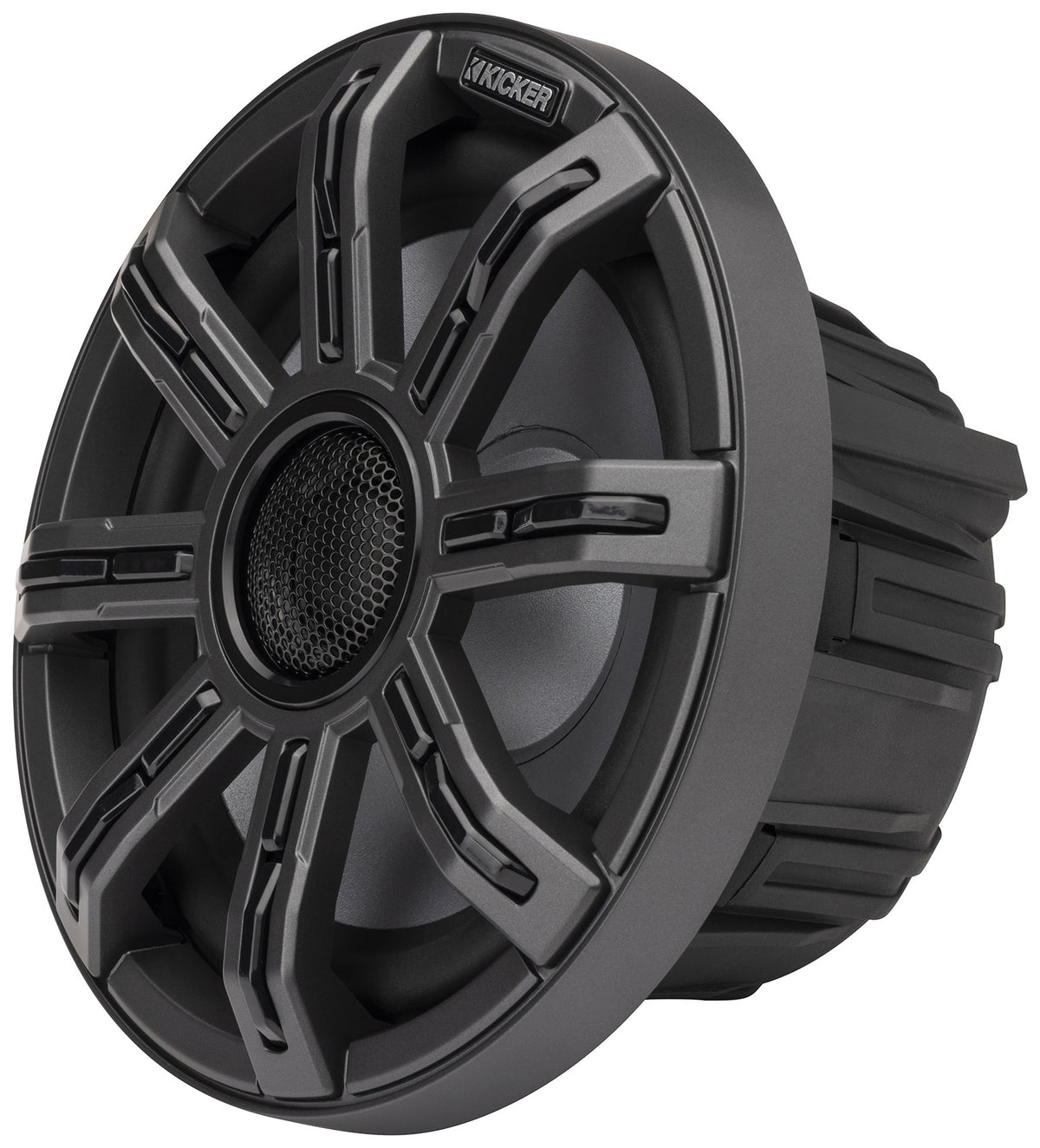 Pair KICKER 51MSC8 MSC84 8" 400 Watt Premium Marine Boat Speakers 4-Ohm