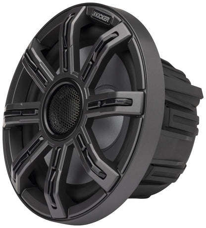 Pair KICKER 51MSC8 MSC84 8" 400 Watt Premium Marine Boat Speakers 4-Ohm