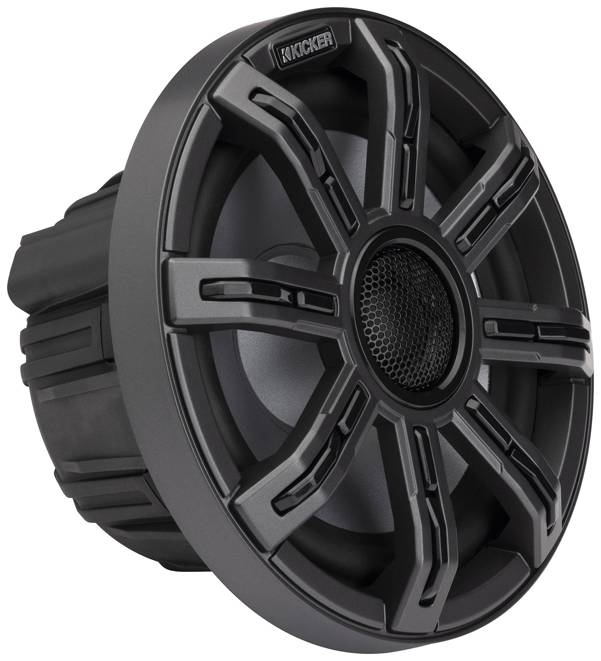 Pair KICKER 51MSC8 MSC84 8" 400 Watt Premium Marine Boat Speakers 4-Ohm